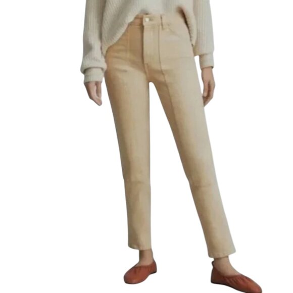 Everlane Utility Cheeky Jean, Organic Cotton, Tan, 31 - Picture 11 of 11